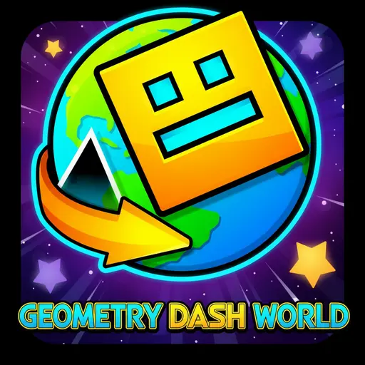 Geometry Dash World Gameplay